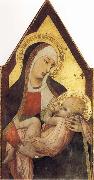 Ambrogio Lorenzetti Nursing Madonna oil
